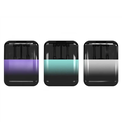 CBD THC Vape 4 گرم 2 در 1 قابل شارژ 280 مگا ساعت دو طعم