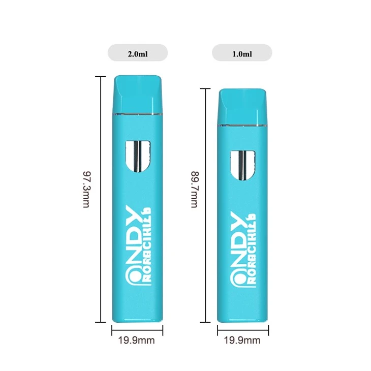 AIO Cannabis Vape 1mL Rechargeable Disposable Vape Pen Empty