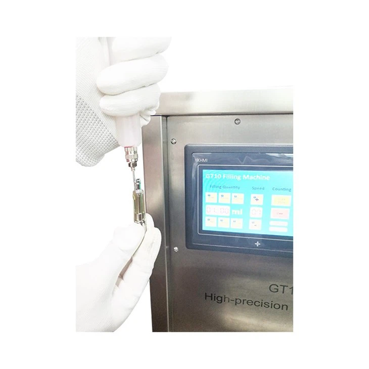 CBD Vape/Vaporizer/Atomizer/510 Cartridge Distillate HHC Oil Refill Machine Filling CO2 Catridge Vapor Cartomized Filling Machine With Heating Oil Inlet And Outlet Pipe