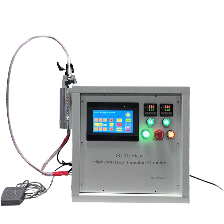 Filling Machine For 0.5ml 2ml Vape Pen Cart Thick Oil Filler Machine Semi-Automatic Cart Filling Machine