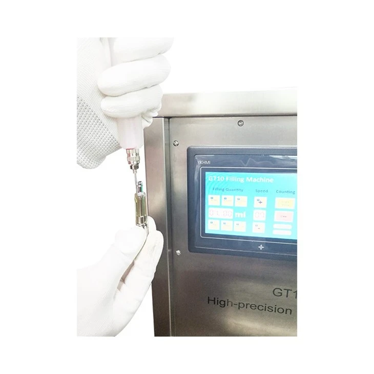 Florida Hot Selling THC Crystal Distillate Oil Filling Machine CBD Distillate Oil Disposable Carts Vape Filler
