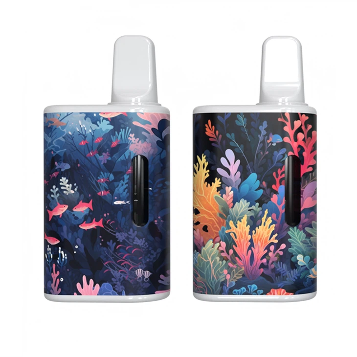 دستگاه Green Time Delta{0}} THC Vape، 2000 میلی گرم، قابل شارژ/یکبار مصرف
