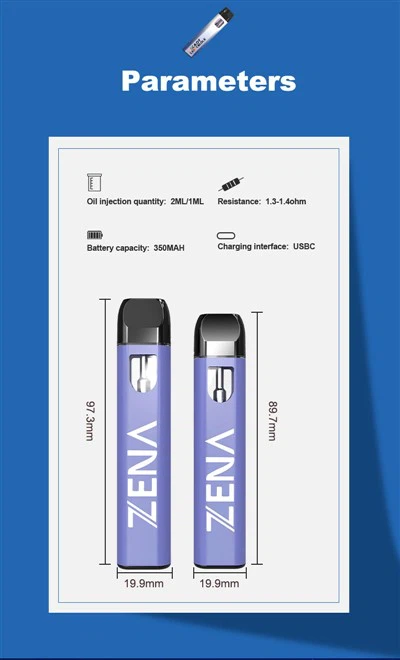 قیمت قلم خالی THC Vape 1.4 USD/Pc